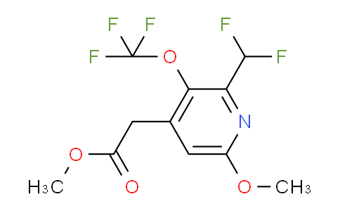 AM146838 | 1806256-81-4 | Methyl 2-(difluoromethyl)-6-methoxy-3-(trifluoromethoxy)pyridine-4-acetate