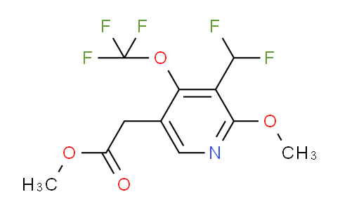 AM146840 | 1806256-85-8 | Methyl 3-(difluoromethyl)-2-methoxy-4-(trifluoromethoxy)pyridine-5-acetate