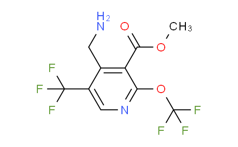 AM146841 | 1806067-46-8 | Methyl 4-(aminomethyl)-2-(trifluoromethoxy)-5-(trifluoromethyl)pyridine-3-carboxylate