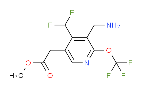 AM146845 | 1804002-70-7 | Methyl 3-(aminomethyl)-4-(difluoromethyl)-2-(trifluoromethoxy)pyridine-5-acetate