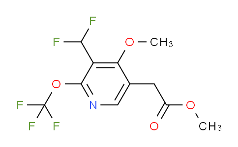 AM146846 | 1806027-47-3 | Methyl 3-(difluoromethyl)-4-methoxy-2-(trifluoromethoxy)pyridine-5-acetate