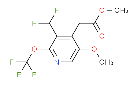 AM146849 | 1806168-20-6 | Methyl 3-(difluoromethyl)-5-methoxy-2-(trifluoromethoxy)pyridine-4-acetate
