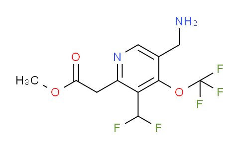AM146850 | 1804860-95-4 | Methyl 5-(aminomethyl)-3-(difluoromethyl)-4-(trifluoromethoxy)pyridine-2-acetate
