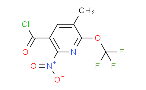 AM146852 | 1806759-55-6 | 3-Methyl-6-nitro-2-(trifluoromethoxy)pyridine-5-carbonyl chloride
