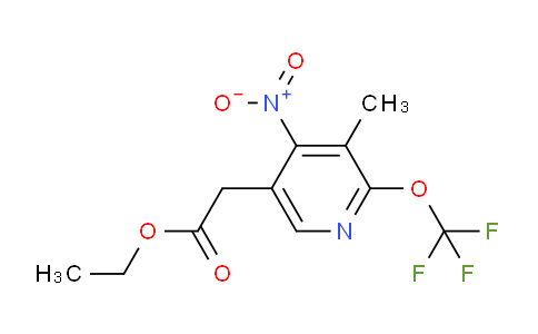 AM146857 | 1805204-64-1 | Ethyl 3-methyl-4-nitro-2-(trifluoromethoxy)pyridine-5-acetate