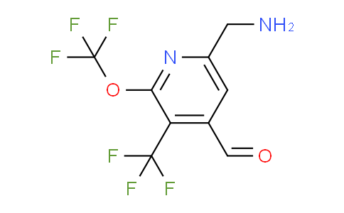 AM146859 | 1806167-51-0 | 6-(Aminomethyl)-2-(trifluoromethoxy)-3-(trifluoromethyl)pyridine-4-carboxaldehyde