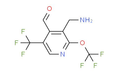 AM146862 | 1805084-83-6 | 3-(Aminomethyl)-2-(trifluoromethoxy)-5-(trifluoromethyl)pyridine-4-carboxaldehyde