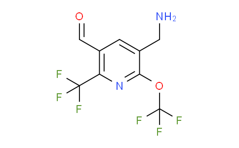 AM146864 | 1804441-29-9 | 3-(Aminomethyl)-2-(trifluoromethoxy)-6-(trifluoromethyl)pyridine-5-carboxaldehyde