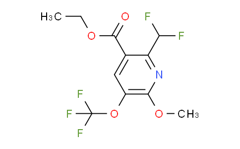 AM146865 | 1806776-45-3 | Ethyl 2-(difluoromethyl)-6-methoxy-5-(trifluoromethoxy)pyridine-3-carboxylate