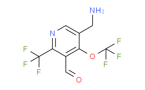 AM146867 | 1806167-57-6 | 5-(Aminomethyl)-4-(trifluoromethoxy)-2-(trifluoromethyl)pyridine-3-carboxaldehyde