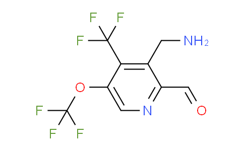 AM146869 | 1805084-93-8 | 3-(Aminomethyl)-5-(trifluoromethoxy)-4-(trifluoromethyl)pyridine-2-carboxaldehyde
