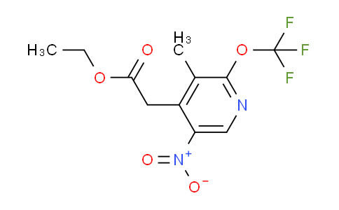 AM146870 | 1806169-27-6 | Ethyl 3-methyl-5-nitro-2-(trifluoromethoxy)pyridine-4-acetate