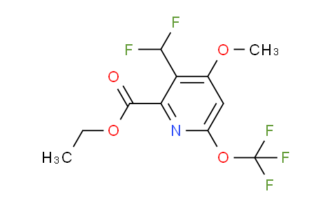 AM146871 | 1806020-74-5 | Ethyl 3-(difluoromethyl)-4-methoxy-6-(trifluoromethoxy)pyridine-2-carboxylate