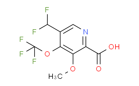 AM146872 | 1804649-45-3 | 5-(Difluoromethyl)-3-methoxy-4-(trifluoromethoxy)pyridine-2-carboxylic acid