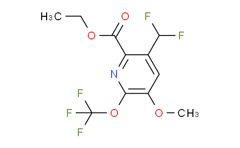 AM146873 | 1806256-24-5 | Ethyl 3-(difluoromethyl)-5-methoxy-6-(trifluoromethoxy)pyridine-2-carboxylate
