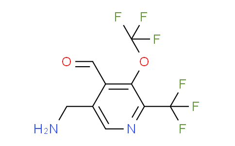 AM146876 | 1805031-20-2 | 5-(Aminomethyl)-3-(trifluoromethoxy)-2-(trifluoromethyl)pyridine-4-carboxaldehyde