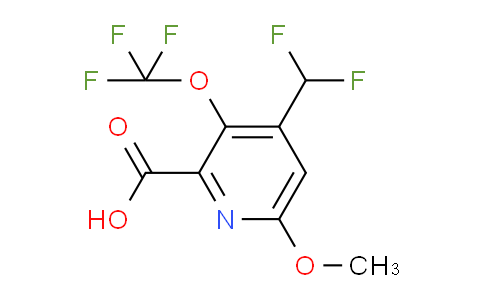 AM146877 | 1806018-97-2 | 4-(Difluoromethyl)-6-methoxy-3-(trifluoromethoxy)pyridine-2-carboxylic acid