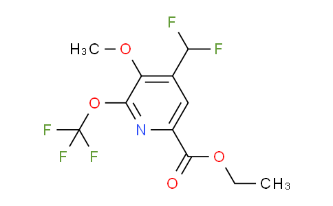 AM146878 | 1806177-27-4 | Ethyl 4-(difluoromethyl)-3-methoxy-2-(trifluoromethoxy)pyridine-6-carboxylate