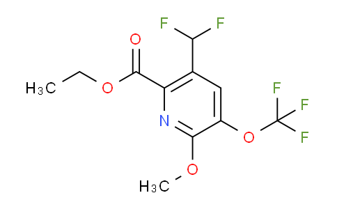 AM146882 | 1804954-22-0 | Ethyl 5-(difluoromethyl)-2-methoxy-3-(trifluoromethoxy)pyridine-6-carboxylate