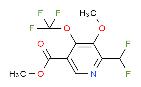 AM146887 | 1806019-12-4 | Methyl 2-(difluoromethyl)-3-methoxy-4-(trifluoromethoxy)pyridine-5-carboxylate