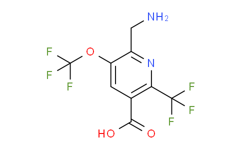 AM146889 | 1805161-32-3 | 2-(Aminomethyl)-3-(trifluoromethoxy)-6-(trifluoromethyl)pyridine-5-carboxylic acid