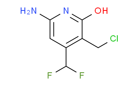 6-Amino-3-(chloromethyl)-4-(difluoromethyl)-2-hydroxypyridine