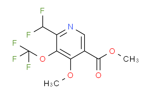 AM146892 | 1804951-65-2 | Methyl 2-(difluoromethyl)-4-methoxy-3-(trifluoromethoxy)pyridine-5-carboxylate