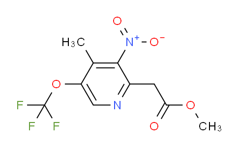 AM146893 | 1804842-34-9 | Methyl 4-methyl-3-nitro-5-(trifluoromethoxy)pyridine-2-acetate