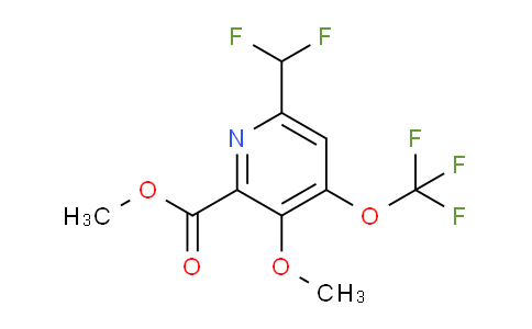 AM146898 | 1806748-97-9 | Methyl 6-(difluoromethyl)-3-methoxy-4-(trifluoromethoxy)pyridine-2-carboxylate