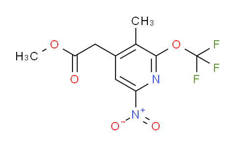 AM146899 | 1806168-94-4 | Methyl 3-methyl-6-nitro-2-(trifluoromethoxy)pyridine-4-acetate