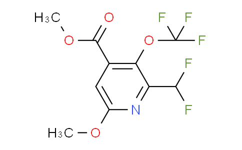 AM146900 | 1806019-48-6 | Methyl 2-(difluoromethyl)-6-methoxy-3-(trifluoromethoxy)pyridine-4-carboxylate