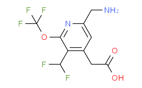 AM146908 | 1804002-39-8 | 6-(Aminomethyl)-3-(difluoromethyl)-2-(trifluoromethoxy)pyridine-4-acetic acid