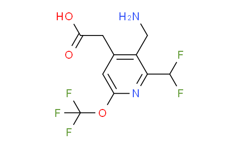 AM146912 | 1805297-19-1 | 3-(Aminomethyl)-2-(difluoromethyl)-6-(trifluoromethoxy)pyridine-4-acetic acid