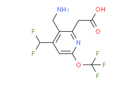 AM146917 | 1806068-88-1 | 3-(Aminomethyl)-4-(difluoromethyl)-6-(trifluoromethoxy)pyridine-2-acetic acid