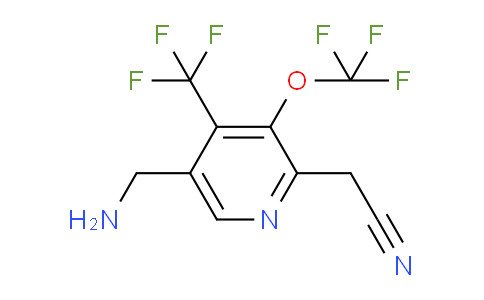 5-(Aminomethyl)-3-(trifluoromethoxy)-4-(trifluoromethyl)pyridine-2-acetonitrile