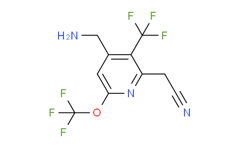 AM146921 | 1806776-98-6 | 4-(Aminomethyl)-6-(trifluoromethoxy)-3-(trifluoromethyl)pyridine-2-acetonitrile