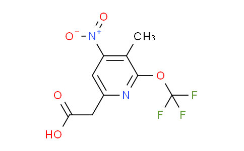 AM146922 | 1805305-45-6 | 3-Methyl-4-nitro-2-(trifluoromethoxy)pyridine-6-acetic acid