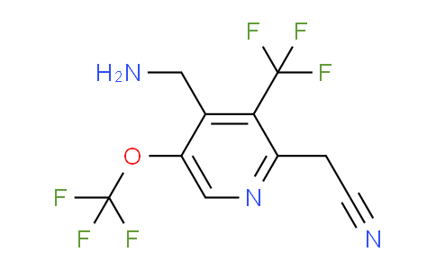 AM146925 | 1804663-34-0 | 4-(Aminomethyl)-5-(trifluoromethoxy)-3-(trifluoromethyl)pyridine-2-acetonitrile