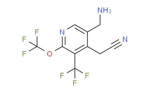 5-(Aminomethyl)-2-(trifluoromethoxy)-3-(trifluoromethyl)pyridine-4-acetonitrile