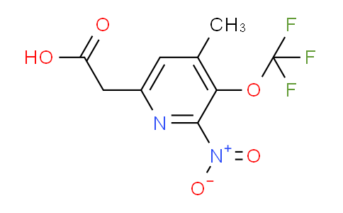AM146930 | 1805308-60-4 | 4-Methyl-2-nitro-3-(trifluoromethoxy)pyridine-6-acetic acid