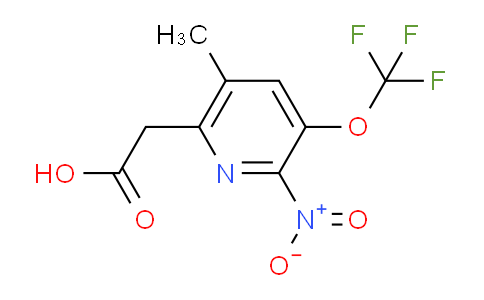 AM146940 | 1804893-99-9 | 5-Methyl-2-nitro-3-(trifluoromethoxy)pyridine-6-acetic acid