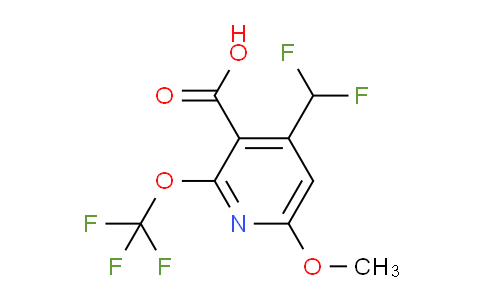 AM146944 | 1805099-92-6 | 4-(Difluoromethyl)-6-methoxy-2-(trifluoromethoxy)pyridine-3-carboxylic acid