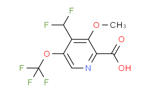 AM146946 | 1806776-16-8 | 4-(Difluoromethyl)-3-methoxy-5-(trifluoromethoxy)pyridine-2-carboxylic acid