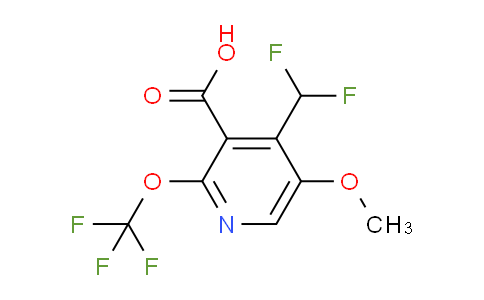 AM146950 | 1806255-39-9 | 4-(Difluoromethyl)-5-methoxy-2-(trifluoromethoxy)pyridine-3-carboxylic acid