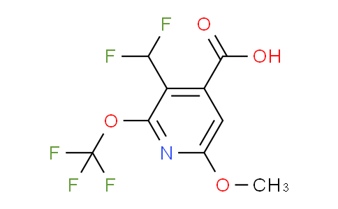 AM146953 | 1805100-02-0 | 3-(Difluoromethyl)-6-methoxy-2-(trifluoromethoxy)pyridine-4-carboxylic acid