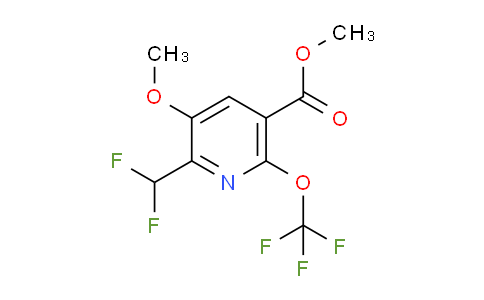 AM146956 | 1806748-81-1 | Methyl 2-(difluoromethyl)-3-methoxy-6-(trifluoromethoxy)pyridine-5-carboxylate