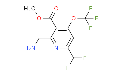 AM146966 | 1804713-45-8 | Methyl 2-(aminomethyl)-6-(difluoromethyl)-4-(trifluoromethoxy)pyridine-3-carboxylate
