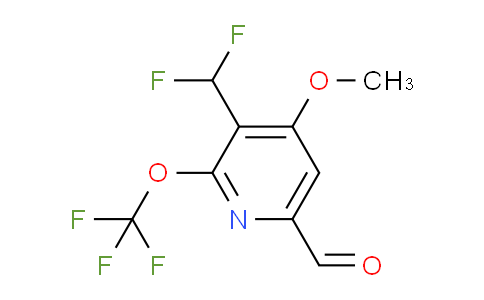 AM146969 | 1806747-12-5 | 3-(Difluoromethyl)-4-methoxy-2-(trifluoromethoxy)pyridine-6-carboxaldehyde