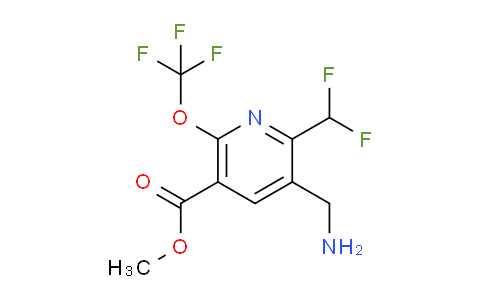 AM146970 | 1804940-08-6 | Methyl 3-(aminomethyl)-2-(difluoromethyl)-6-(trifluoromethoxy)pyridine-5-carboxylate