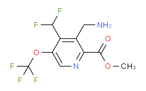 AM146973 | 1806189-32-1 | Methyl 3-(aminomethyl)-4-(difluoromethyl)-5-(trifluoromethoxy)pyridine-2-carboxylate